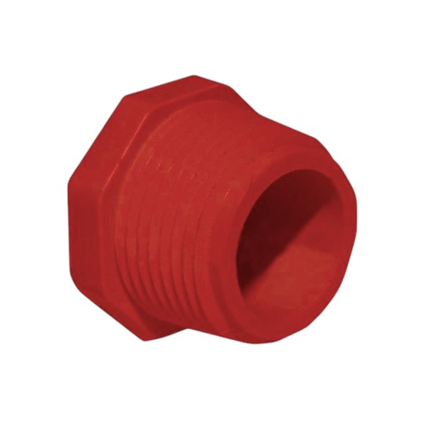 Заглушка 3/4», f 4225/4226, красная Lubing