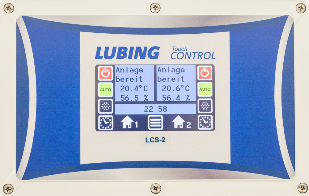 Блок управления, TOUCH CONTROL, Lubing