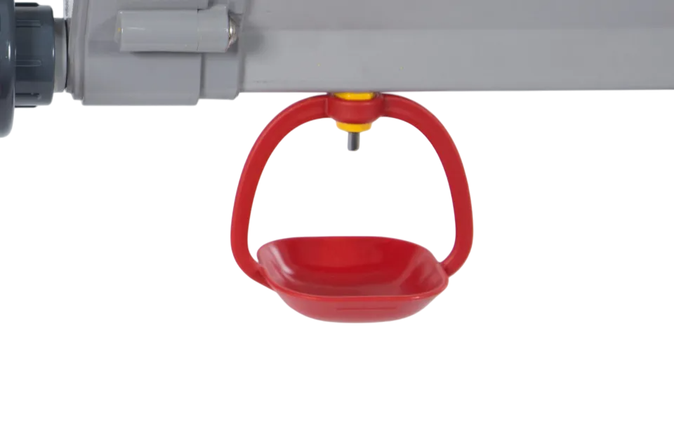 Линия нипельного поения, для птицы, TwinClean Line, Lubing