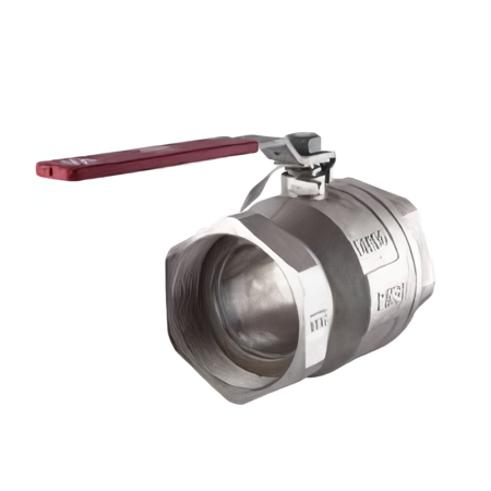 Шаровой кран 2 1/2" V4A IT/IT Lubing