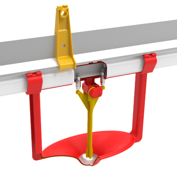 Линия поения для птицы, Lubing